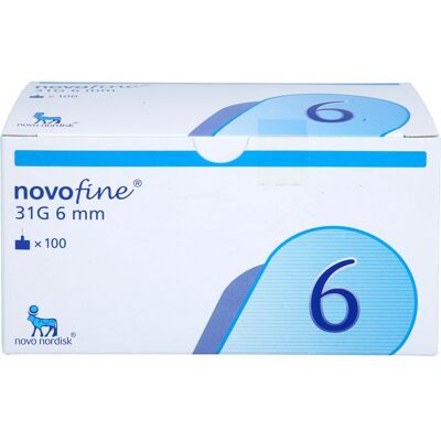 Avitamed GmbH NOVOFINE Nadeln 31 G 0,25x6 mm 100 St. Avitamed GmbH NOVOFINE Nadeln 31 G 0,25x6 mm 100 St.