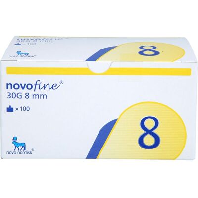 Avitamed GmbH NOVOFINE Nadeln 30 G 0,30x8 mm 100 St. Avitamed GmbH NOVOFINE Nadeln 30 G 0,30x8 mm 100 St.