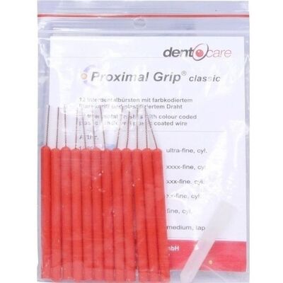 Dent-O-Care Dentalvertriebs GmbH PROXIMAL Grip xxx-fein rot Interdentalbürste 12 St. Dent-O-Care Dentalvertriebs GmbH PROXIMAL Grip xxx-fein rot Interdentalbürste 12 St.
