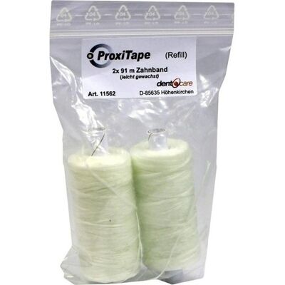 Dent-O-Care Dentalvertriebs GmbH DENT O CARE Proxi-Tape Zahnband gewachst Nachf.91m 2 St. Dent-O-Care Dentalvertriebs GmbH DENT O CARE Proxi-Tape Zahnband gewachst Nachf.91m 2 St.