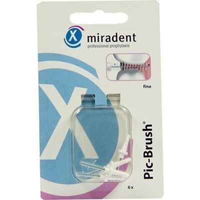 MIRADENT PIC-Brush Interdentalbürsten - 6 Stück Weiß MIRADENT PIC-Brush Interdentalbürsten - 6 Stück Weiß