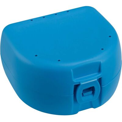 Megadent Deflogrip Gerhard Reeg GmbH PROTHESEN ZAHNSPANGENBOX universal hellblau 1 St. Megadent Deflogrip Gerhard Reeg GmbH PROTHESEN ZAHNSPANGENBOX universal hellblau 1 St.