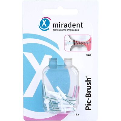 Megadent Deflogrip Gerhard Reeg GmbH PIC BRUSH Interdentalb.Ersatzb.2 mm weiß 12 St. Megadent Deflogrip Gerhard Reeg GmbH PIC BRUSH Interdentalb.Ersatzb.2 mm weiß 12 St.