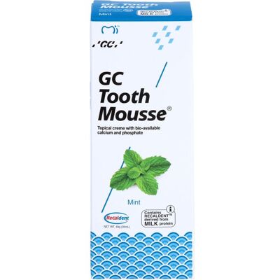 Dent-O-Care Dentalvertriebs GmbH GC Tooth Mousse Pfefferminz 40 g Dent-O-Care Dentalvertriebs GmbH GC Tooth Mousse Pfefferminz 40 g