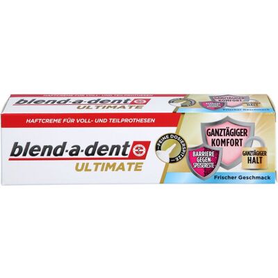 WICK Pharma - Zweigniederlassung der Procter & Gamble GmbH BLEND A DENT Ultimate Haftcreme frischer Geschmack 40 g WICK Pharma - Zweigniederlassung der Procter & Gamble GmbH BLEND A DENT Ultimate Haftcreme frischer Geschmack 40 g