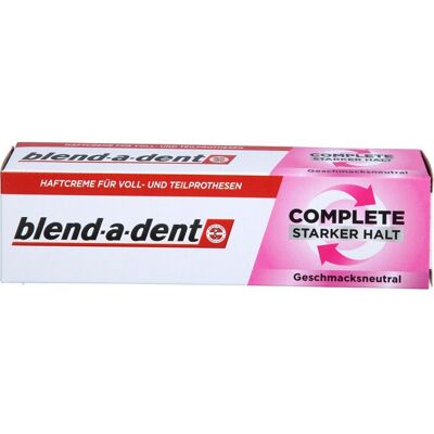 WICK Pharma - Zweigniederlassung der Procter & Gamble GmbH BLEND A DENT Complete Haftcreme geschmacksneutral 47 g WICK Pharma - Zweigniederlassung der Procter & Gamble GmbH BLEND A DENT Complete Haftcreme geschmacksneutral 47 g
