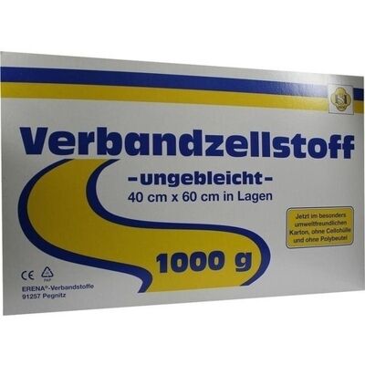 ERENA Verbandstoffe GmbH & Co. KG ERENA Verbandzellstoff ungebleicht Lagen 1000 g ERENA Verbandstoffe GmbH & Co. KG ERENA Verbandzellstoff ungebleicht Lagen 1000 g