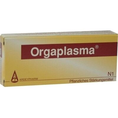 Ardeypharm GmbH ORGAPLASMA überzogene Tabletten 20 St. Ardeypharm GmbH ORGAPLASMA überzogene Tabletten 20 St.