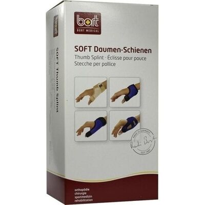 Bort GmbH BORT Soft Daumenschiene lang M schwarz 1 St. Bort GmbH BORT Soft Daumenschiene lang M schwarz 1 St.