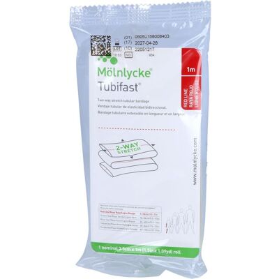 Mölnlycke Health Care GmbH TUBIFAST 2-Way Stretch 3,5 cmx1 m rot 1 St. Mölnlycke Health Care GmbH TUBIFAST 2-Way Stretch 3,5 cmx1 m rot 1 St.