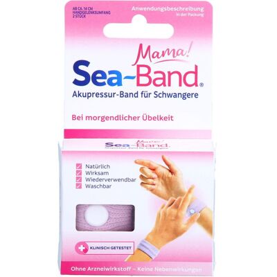 Sea-Band Mama Pink Armbänder - Übelkeitslinderung Sea-Band Mama Pink Armbänder - Übelkeitslinderung