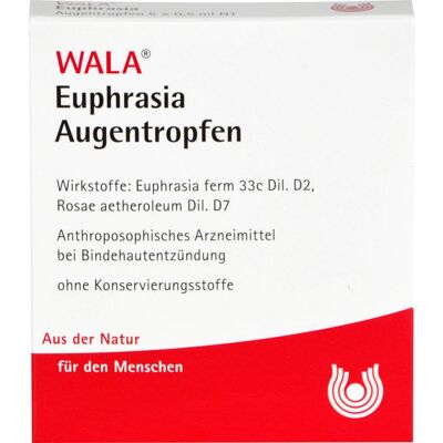 WALA Heilmittel GmbH EUPHRASIA AUGENTROPFEN 2,5 ml WALA Heilmittel GmbH EUPHRASIA AUGENTROPFEN 2,5 ml