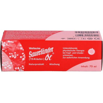 Alexander Weltecke Sauerländer Kräuteröl - 75ml Alexander Weltecke Sauerländer Kräuteröl - 75ml