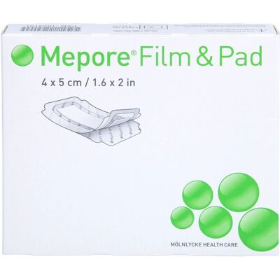 Mölnlycke Health Care GmbH MEPORE Film Pad 4x5 cm 5 St. Mölnlycke Health Care GmbH MEPORE Film Pad 4x5 cm 5 St.