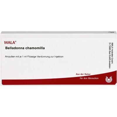 WALA Heilmittel GmbH BELLADONNA CHAMOMILLA Ampullen 10 ml WALA Heilmittel GmbH BELLADONNA CHAMOMILLA Ampullen 10 ml