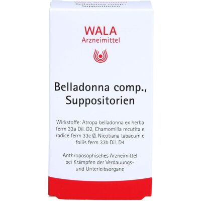 WALA Heilmittel GmbH BELLADONNA COMP.Suppositorien 20 g WALA Heilmittel GmbH BELLADONNA COMP.Suppositorien 20 g