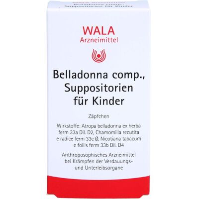 WALA Heilmittel GmbH BELLADONNA COMP.Kindersuppositorien 10 g WALA Heilmittel GmbH BELLADONNA COMP.Kindersuppositorien 10 g
