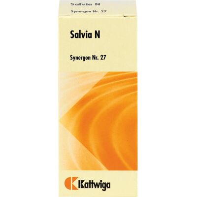 Kattwiga Arzneimittel GmbH SYNERGON KOMPLEX 27 Salvia N Tropfen 50 ml Kattwiga Arzneimittel GmbH SYNERGON KOMPLEX 27 Salvia N Tropfen 50 ml