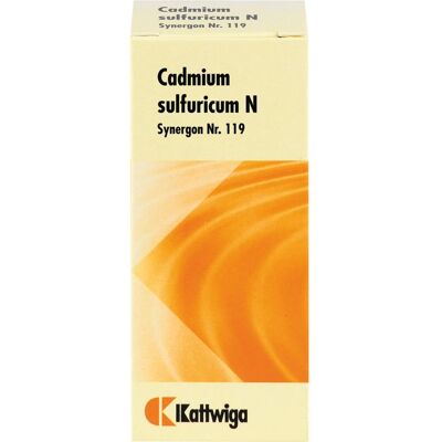 Kattwiga Arzneimittel GmbH SYNERGON KOMPLEX 119 Cadmium sulfuricum N Tropfen 50 ml Kattwiga Arzneimittel GmbH SYNERGON KOMPLEX 119 Cadmium sulfuricum N Tropfen 50 ml