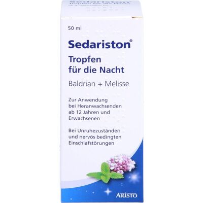 SEDARISTON Tropfen f.d.Nacht 50 ml SEDARISTON Tropfen f.d.Nacht 50 ml