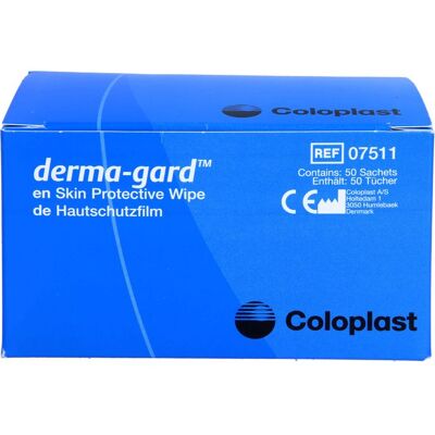 Coloplast GmbH SIMCARE Derma Gard Tücher 50 St. Coloplast GmbH SIMCARE Derma Gard Tücher 50 St.