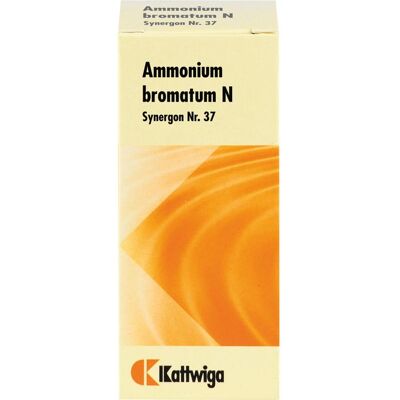 Kattwiga Arzneimittel GmbH SYNERGON KOMPLEX 37 Ammonium bromatum N Tropfen 50 ml Kattwiga Arzneimittel GmbH SYNERGON KOMPLEX 37 Ammonium bromatum N Tropfen 50 ml