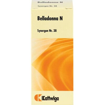 Kattwiga Arzneimittel GmbH SYNERGON KOMPLEX 38 Belladonna N Tropfen 20 ml Kattwiga Arzneimittel GmbH SYNERGON KOMPLEX 38 Belladonna N Tropfen 20 ml