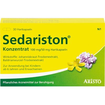 SEDARISTON Konzentrat Hartkapseln 30 St. SEDARISTON Konzentrat Hartkapseln 30 St.