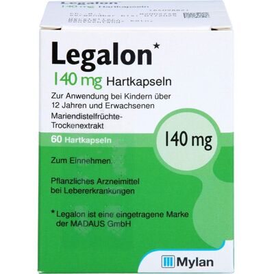 Kohlpharma GmbH LEGALON 140 Hartkapseln 60 St. Kohlpharma GmbH LEGALON 140 Hartkapseln 60 St.