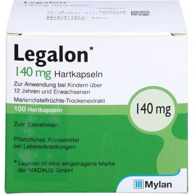 Kohlpharma GmbH LEGALON 140 Hartkapseln 100 St. Kohlpharma GmbH LEGALON 140 Hartkapseln 100 St.