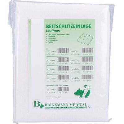 Brinkmann Medical - Frottee Spannbettuch 100x200 cm - wasserdicht - Terry wasserdicht - bed sheet Brinkmann Medical - Frottee Spannbettuch 100x200 cm - wasserdicht - Terry wasserdicht - bed sheet