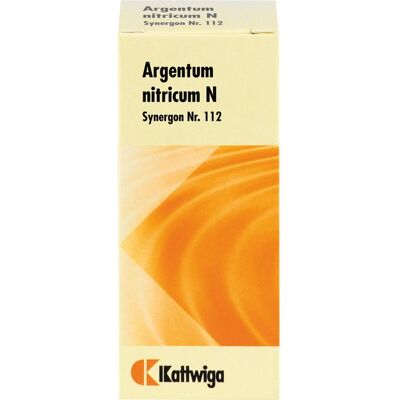 Kattwiga Arzneimittel GmbH SYNERGON KOMPLEX 112 Argentum nitricum N Tropfen 50 ml Kattwiga Arzneimittel GmbH SYNERGON KOMPLEX 112 Argentum nitricum N Tropfen 50 ml