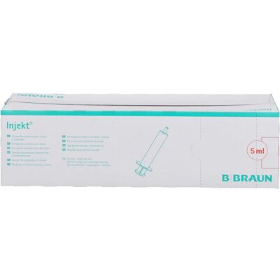 1001 Artikel Medical GmbH BRAUN INJEKT Spritze 5 ml Luer exzentrisch 500 ml 1001 Artikel Medical GmbH BRAUN INJEKT Spritze 5 ml Luer exzentrisch 500 ml