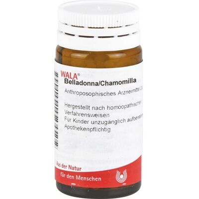 WALA Heilmittel GmbH BELLADONNA CHAMOMILLA Globuli 20 g WALA Heilmittel GmbH BELLADONNA CHAMOMILLA Globuli 20 g