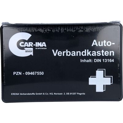 ERENA Verbandstoffe GmbH & Co. KG SENADA CAR-INA Autoverbandkasten schwarz 1 St. ERENA Verbandstoffe GmbH & Co. KG SENADA CAR-INA Autoverbandkasten schwarz 1 St.
