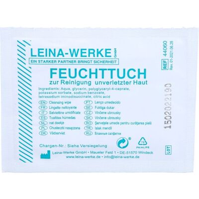 ERENA Verbandstoffe GmbH & Co. KG SENADA Feuchttuch zur Reinigung 1 St. ERENA Verbandstoffe GmbH & Co. KG SENADA Feuchttuch zur Reinigung 1 St.
