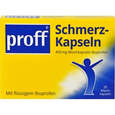Dr. Theiss Naturwaren GmbH PROFF Schmerzkapseln 400 mg 20 St. Dr. Theiss Naturwaren GmbH PROFF Schmerzkapseln 400 mg 20 St.