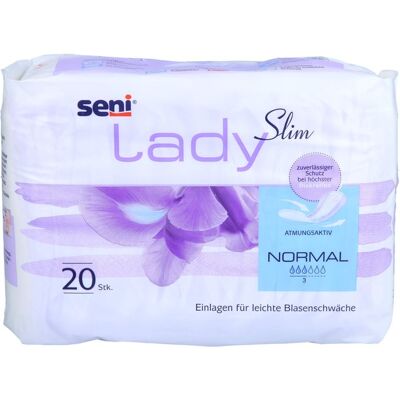 TZMO Deutschland GmbH - Seni Lady Slim Inkontinenzeinlage normal 20 St - pantyliner TZMO Deutschland GmbH - Seni Lady Slim Inkontinenzeinlage normal 20 St - pantyliner