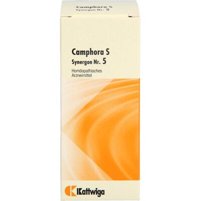 Kattwiga Arzneimittel GmbH SYNERGON KOMPLEX 5 Camphora S Tropfen 50 ml Kattwiga Arzneimittel GmbH SYNERGON KOMPLEX 5 Camphora S Tropfen 50 ml
