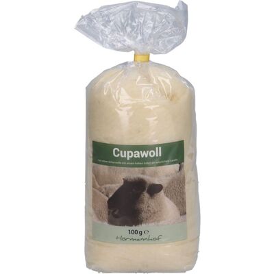 Medesign I. C. GmbH CUPAWOLL Fettwolle mit natürlichem Lanolin 100 g Medesign I. C. GmbH CUPAWOLL Fettwolle mit natürlichem Lanolin 100 g