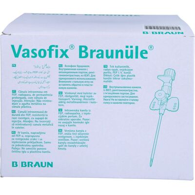 B2B Medical GmbH VASOFIX Braunüle 20 G 33 mm rosa 50 St. B2B Medical GmbH VASOFIX Braunüle 20 G 33 mm rosa 50 St.