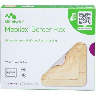 ToRa Pharma GmbH MEPILEX Border Flex Schaumverb.haft.7,5x7,5 cm 5 St. ToRa Pharma GmbH MEPILEX Border Flex Schaumverb.haft.7,5x7,5 cm 5 St.