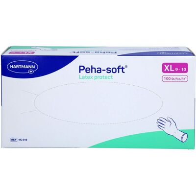 Paul Hartmann AG PEHA-SOFT Latex protect Unt.Hands.unsteril pf XL 100 St. Paul Hartmann AG PEHA-SOFT Latex protect Unt.Hands.unsteril pf XL 100 St.