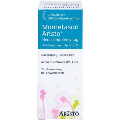 MOMETASON Aristo Heuschnupfenspr.50µg/Sprühst.140 18 g MOMETASON Aristo Heuschnupfenspr.50µg/Sprühst.140 18 g
