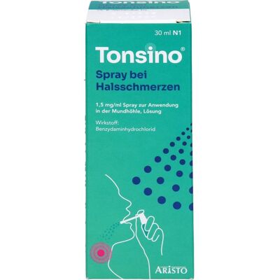 Aristo TONSINO Spray b.Hals.1,5mg/ml Spr.z.Anw.i.d.Mundhö 30 ml Aristo TONSINO Spray b.Hals.1,5mg/ml Spr.z.Anw.i.d.Mundhö 30 ml