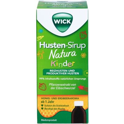 WICK Natur Husten-Sirup Kinder 140 ml - Husten-Sirup WICK Natur Husten-Sirup Kinder 140 ml - Husten-Sirup