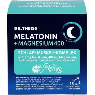 Dr. Theiss Naturwaren GmbH DR.THEISS Melatonin+Magn.400 Schlaf-Komplex Pulver 75 g Dr. Theiss Naturwaren GmbH DR.THEISS Melatonin+Magn.400 Schlaf-Komplex Pulver 75 g