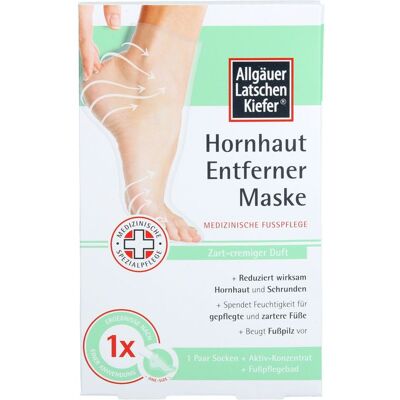 Dr. Theiss Naturwaren GmbH ALLGÄUER LATSCHENK. Hornhaut Entf.Maske cremig Set 1 P Dr. Theiss Naturwaren GmbH ALLGÄUER LATSCHENK. Hornhaut Entf.Maske cremig Set 1 P
