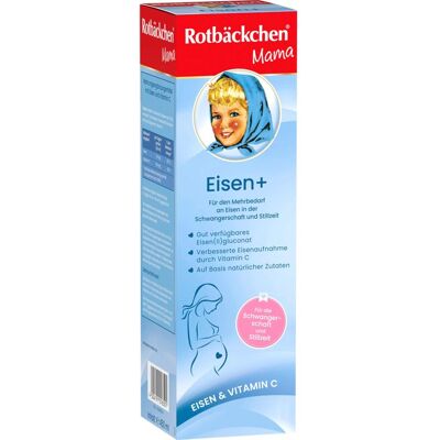 RED CHEEKS Rabenhorst Eisen+ Saft - Nahrungsergänzung für Schwangere & Stillende RED CHEEKS Rabenhorst Eisen+ Saft - Nahrungsergänzung für Schwangere & Stillende