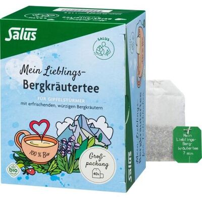 SALUS Pharma GmbH MEIN LIEBLINGS-Bergkräuter-Tee Bio Salus Fbtl. 40 St. SALUS Pharma GmbH MEIN LIEBLINGS-Bergkräuter-Tee Bio Salus Fbtl. 40 St.